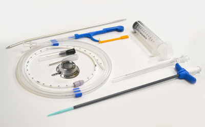 Система для венозно-артериального доступа c портом эллипсовидным PORT TI (титановым) с катетером 8 F и набором для установки купить оптом в Иваново