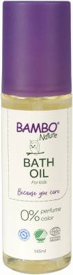 Детское масло для ванны Bambo Nature купить оптом в Иваново