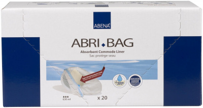 Abri-Bag Гигиенические впитывающие пакеты для туалета 51,5x39 см купить оптом в Иваново