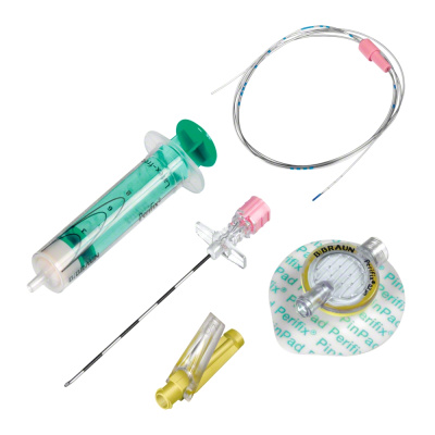 Набор для эпидуральной анестезии Перификс 420 18G/20G, фильтр, ПинПэд, шприцы, иглы  купить оптом в Иваново